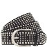  Riva Studded Belt Leer variant schwarz | 80 cm