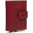 Prague Kredietkaart etui RFID-bescherming Leer 7 cm variant rot