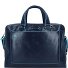  Blauwe Square Briefcase III Leder 40 cm Laptopcompartiment variant nachtblau