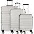  Seattle 4 wielen Kofferset 3-delig variant silber