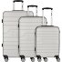 Seattle 4 wielen Kofferset 3-delig variant silber Seattle 4 wielen Kofferset 3-delig variant silber