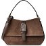  Flow Schoudertas M Leder 26 cm variant toni cioccolato