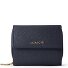  Bologna Leren Ritssluiting Portemonnee Leer 12 cm variant navy