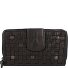Soft Weaving Lucinda Portemonnee Leer 16 cm variant dark ash Soft Weaving Lucinda Portemonnee Leer 16 cm variant dark ash