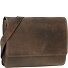  Antico Messenger Leder 38 cm Laptopcompartiment variant taupe