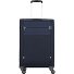  Citybeat 4 wielen Trolley 66 cm met uitbreidingsplooi variant navy blue