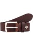 Leren riem variant dunkelbraun | 100 cm Leren riem variant dunkelbraun | 100 cm