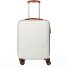 Bali 4 wielen Cabinewagen S 55 cm variant weiss-cognac Bali 4 wielen Cabinewagen S 55 cm variant weiss-cognac