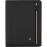 Amelie damesportefeuille met rits en tabletzak variant black Amelie damesportefeuille met rits en tabletzak variant black