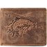  Forelle Portemonnee Leer 12.5 cm variant brown